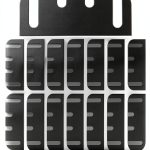 Anglecai Door Hinge Shim Stainless Steel Sawtooth Design-0