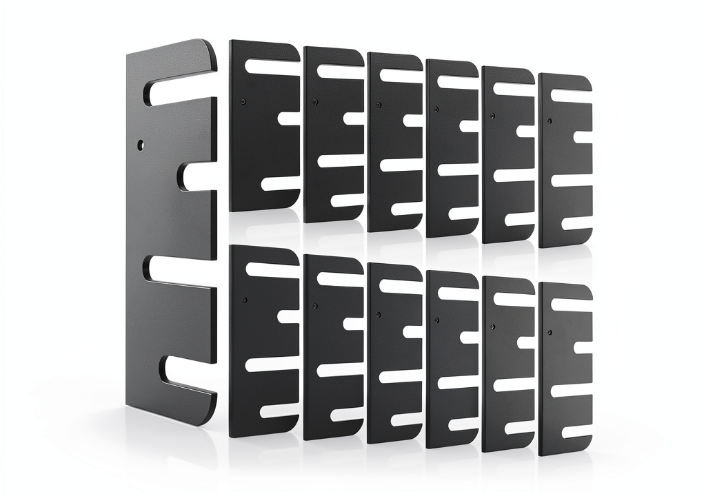 Installing stainless steel hinge shim on a cabinet door
