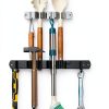 VOZE Mop Broom Holder Wall Mount Stainless Steel Organizer-6