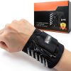 LATME Magnetic Wristband Tool Holster Black Polyester-0