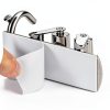 VOZE Mop Broom Holder Wall Mount Stainless Steel Organizer-5
