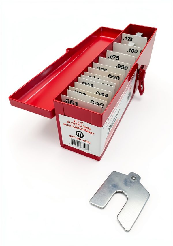 Stainless Steel Slotted Shim Precision Brand Industrial-0
