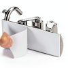 VOZE Mop Broom Holder Wall Mount Stainless Steel Organizer-4