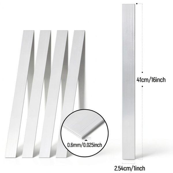Stainless Steel Shim Stock Amylove 16in Strip-1