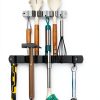 VOZE Mop Broom Holder Wall Mount Stainless Steel Organizer-5