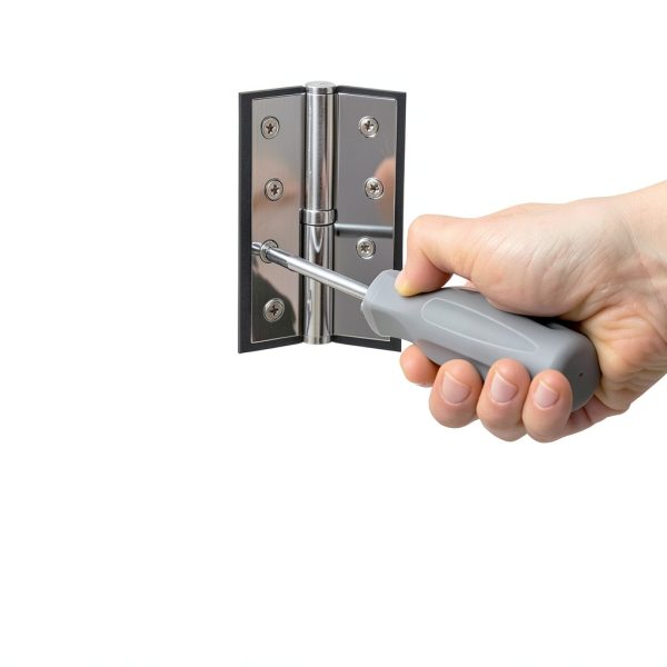 Anglecai Door Hinge Shim Stainless Steel Sawtooth Design-5