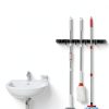 Stainless Steel Broom Holder Wall Mount VOZE Garage-2