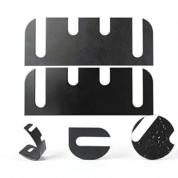 Anglecai Door Hinge Shim Stainless Steel Sawtooth Design-2