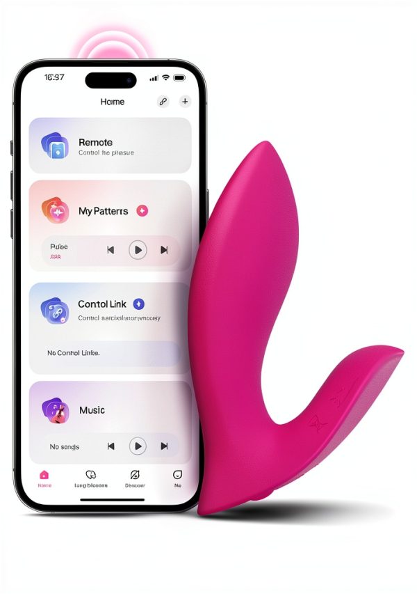 LOVENSE Flexer Bluetooth Butterfly Vibrator 3in1-0