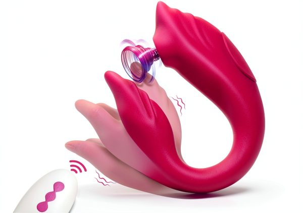 Remote Control Sucking Vibrator SEVTOVFY Wearable-0