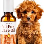 Pet Fur Care Oil - Detangles, Reduces Shedding - Adds Shine with Collagen & Natural Oils - Leave-in Conditioner for Dogs & Cats - 1.01 fl. oz-0