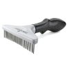 FURminator Dog Cat Grooming Rake Gray Standard Rotating Teeth-2