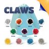 Soft Claws Cat Nail Caps for Medium Cats – 40 Clear Caps Made in USA-2