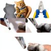 Cat Nail Clipper PETHROOM Premium Stainless Steel Grooming Tool-6