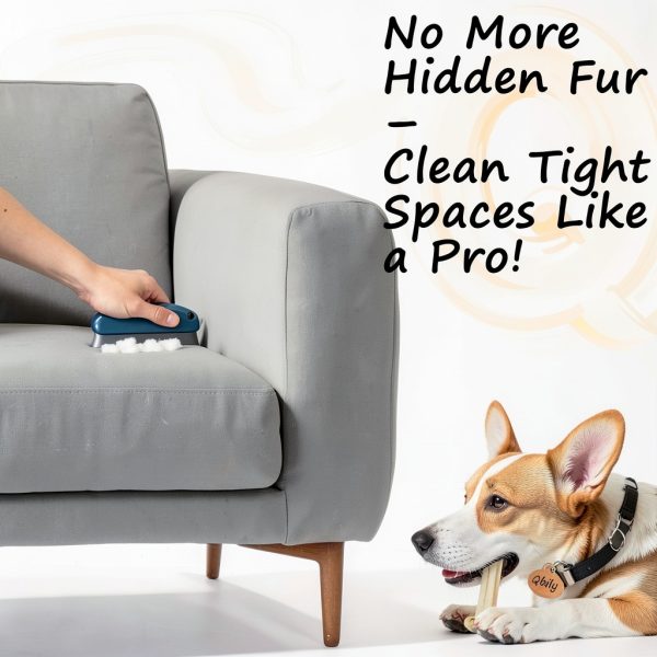 Pet Hair Remover Qbily 2nd Gen 3-Pack Reusable Lint Tool for Furniture-4