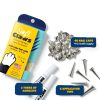 Soft Claws Cat Nail Caps for Medium Cats – 40 Clear Caps Made in USA-5