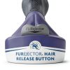 FURminator deShedding Tool for Cats - Long Hair, Stainless Steel Edge-6