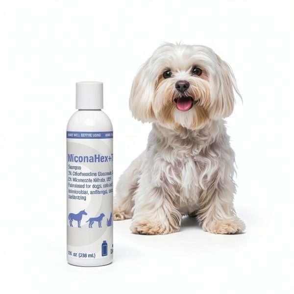 MiconaHex Triz Shampoo for Dogs Cats Horses 8 oz Healthy Skin Formula-6