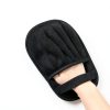 Upgraded Pet Hair Removal Gloves for Cats & Dogs, Five-Finger Electrostatic Reusable Magic Brush for Effortless Pet Hair Remover Tool on Carpet, Clothing, Laundry, Couch, Car Seat (Black)-1