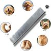Professional 4 in 1 Dog & Cat Grooming Scissors Kit with Safety Round Tips,Sharp & Durable,Dog Shears for Grooming - Includes Straight, Curved, Thinning Scissors and Comb - Premium Pet Supplies-5