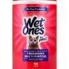 Wet Ones for Pets Cat Grooming Wipes Aloe Vera Fresh Scent 50 Count-0